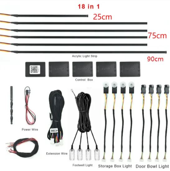 LumiGlow™ Car Ambient LED Lights